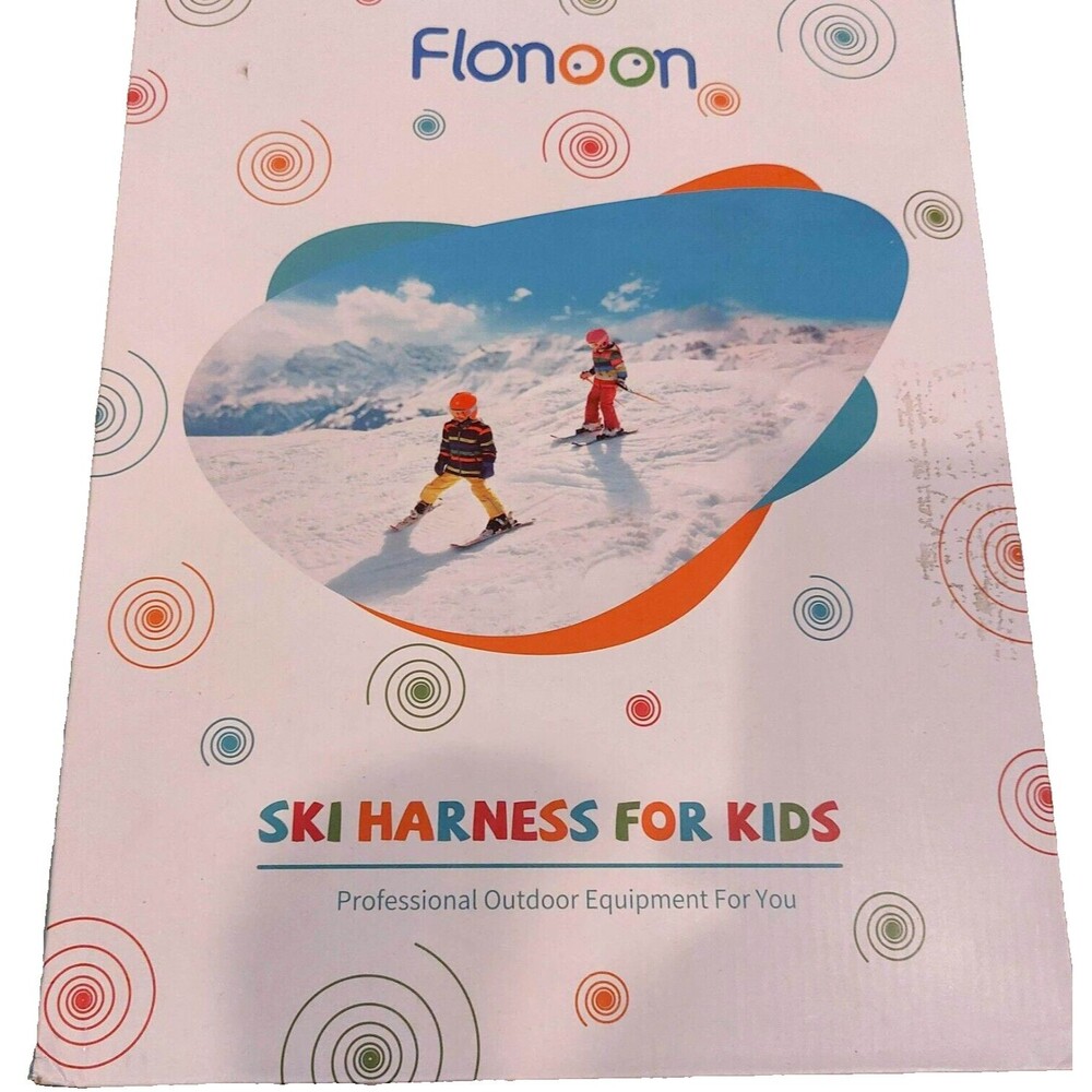 NEW! FLONOON SKI HARNESS for Kids, BLUE MSRP $39.99 Brand new open package 3 yr+